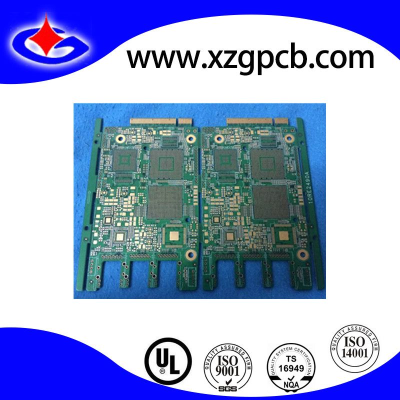 10 Layer PCB Circuit Board with BGA and Impedance Control