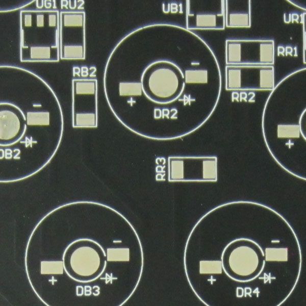 Aluminum PCB with Countersink Holes LED Printed Circuit Board